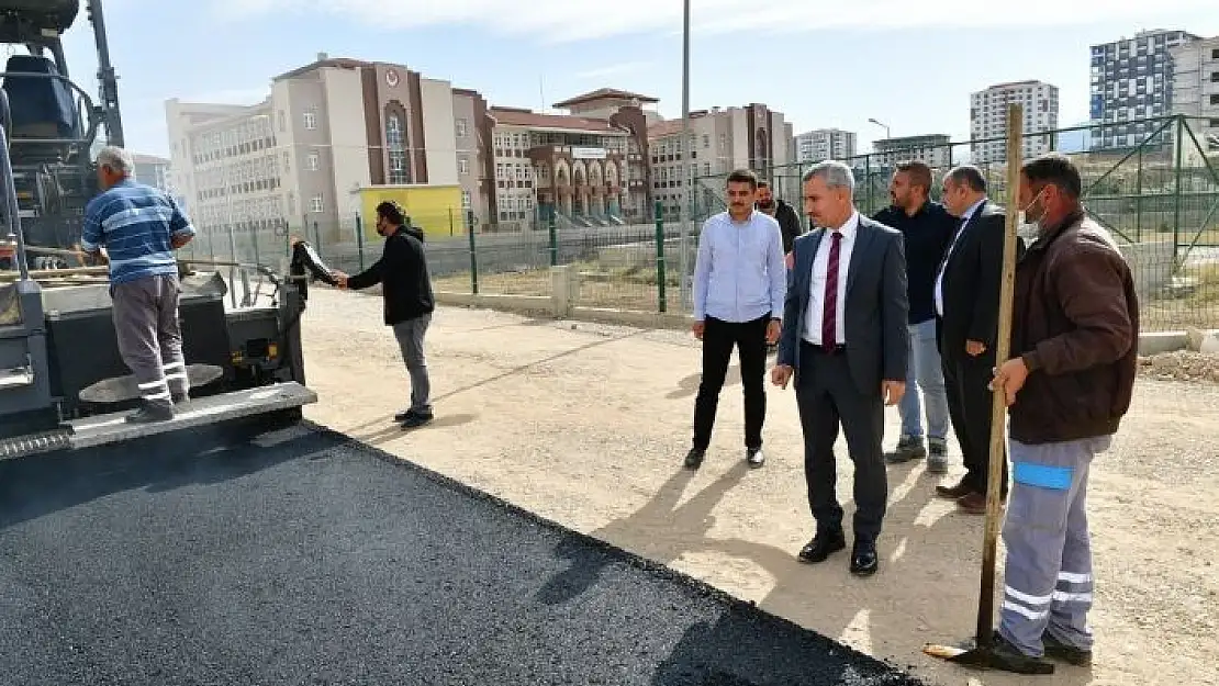 'Başkan Çınar, yol yenileme hizmetlerini inceledi'