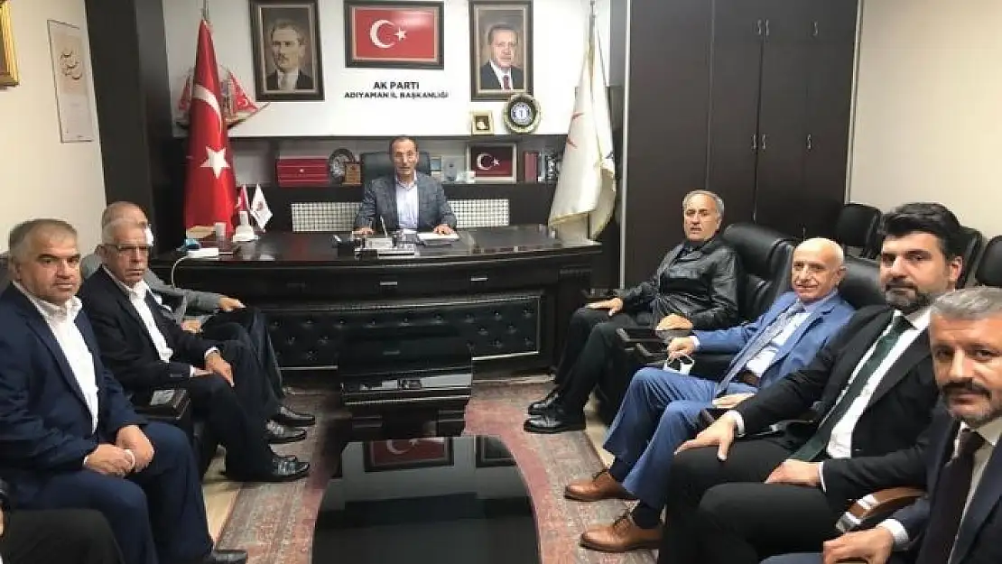 'Başkan Dağtekin vakıf yöneticileriyle bir araya geldi'