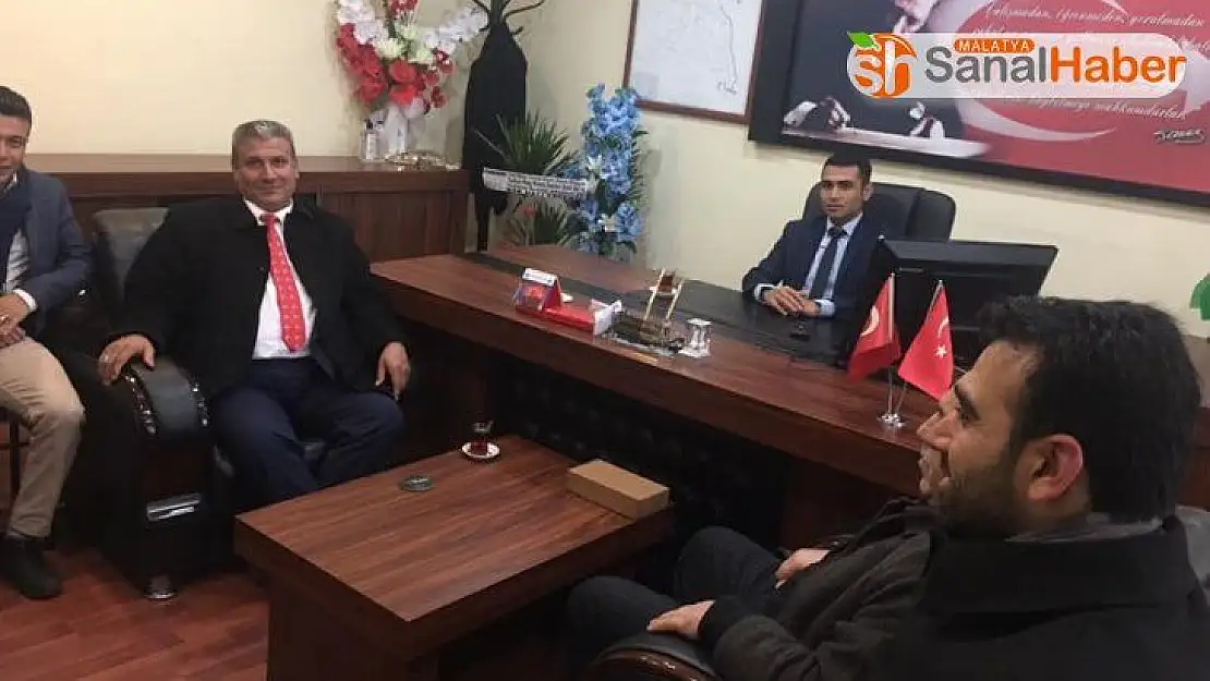 Başkan Erdengi'den, Tanrıkolu'na plaket