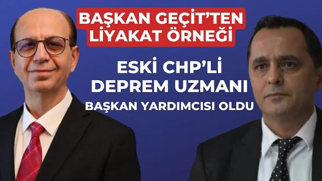 Başkan Geçit´ten liyakat örneği