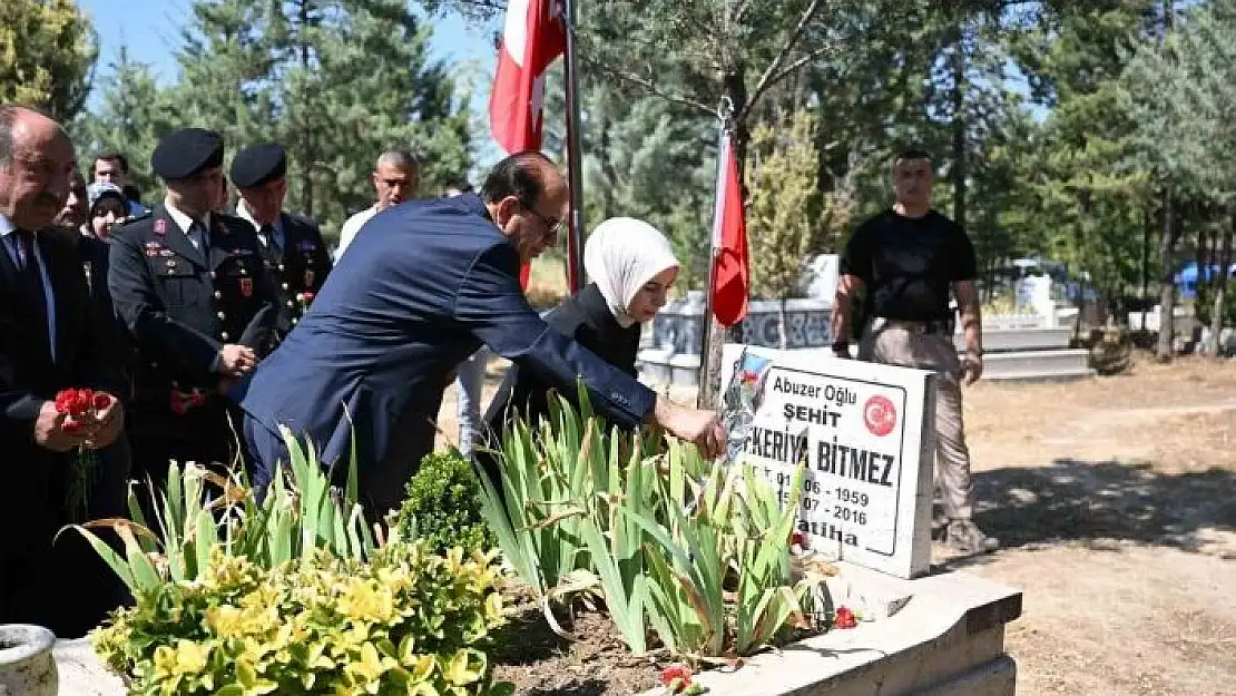 'Başkan Geçitten 15 Temmuz ziyaretleri'