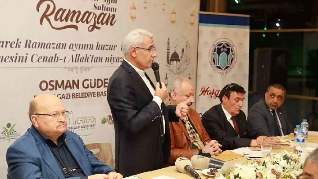 'Başkan Güder, basın mensuplarıyla iftarda biraya geldi'