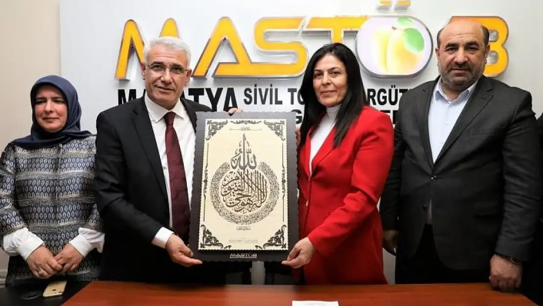 'Başkan Güder´den MASTÖB´e hayırlı olsun ziyareti'