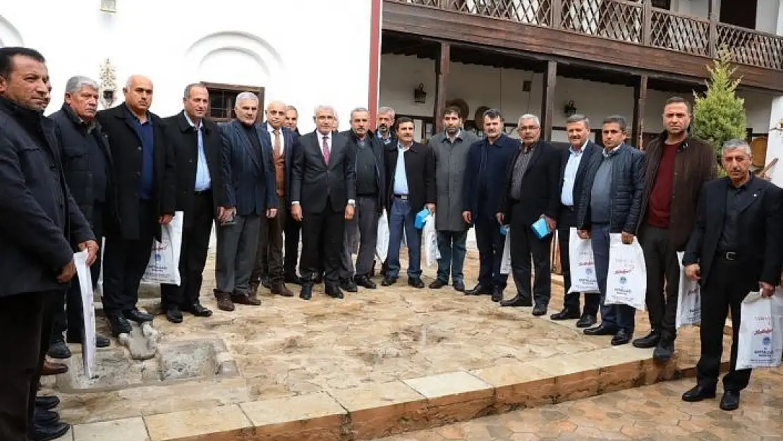 'Başkan Güder, muhtarların sorunları dinledi'