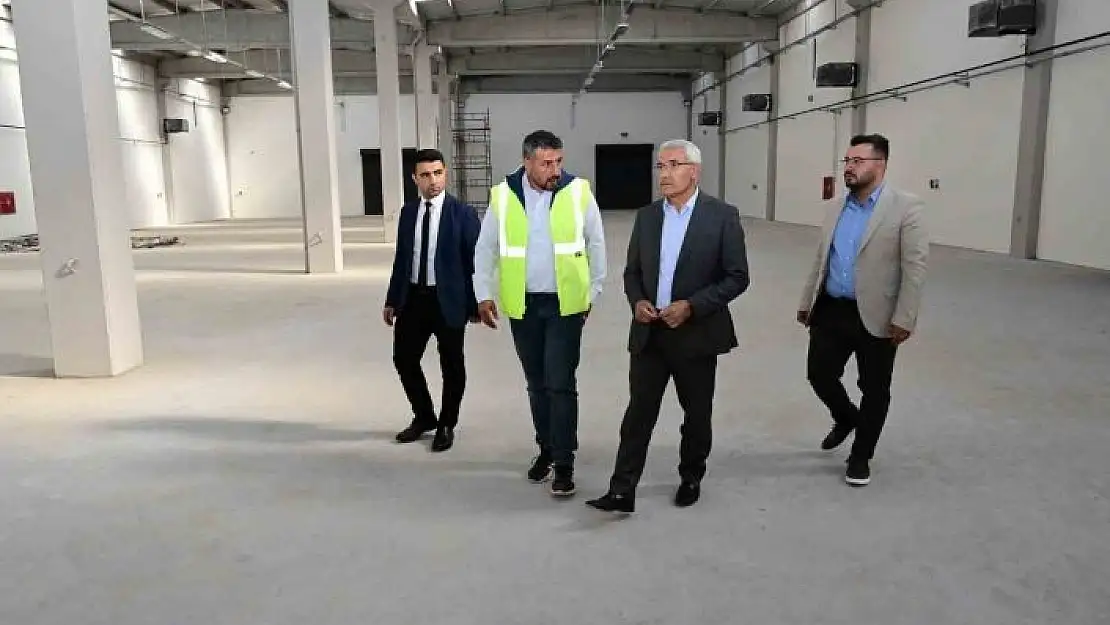 'Başkan Güder: ''Tekstilkent´te üretim yakın zamanda başlayacak'''