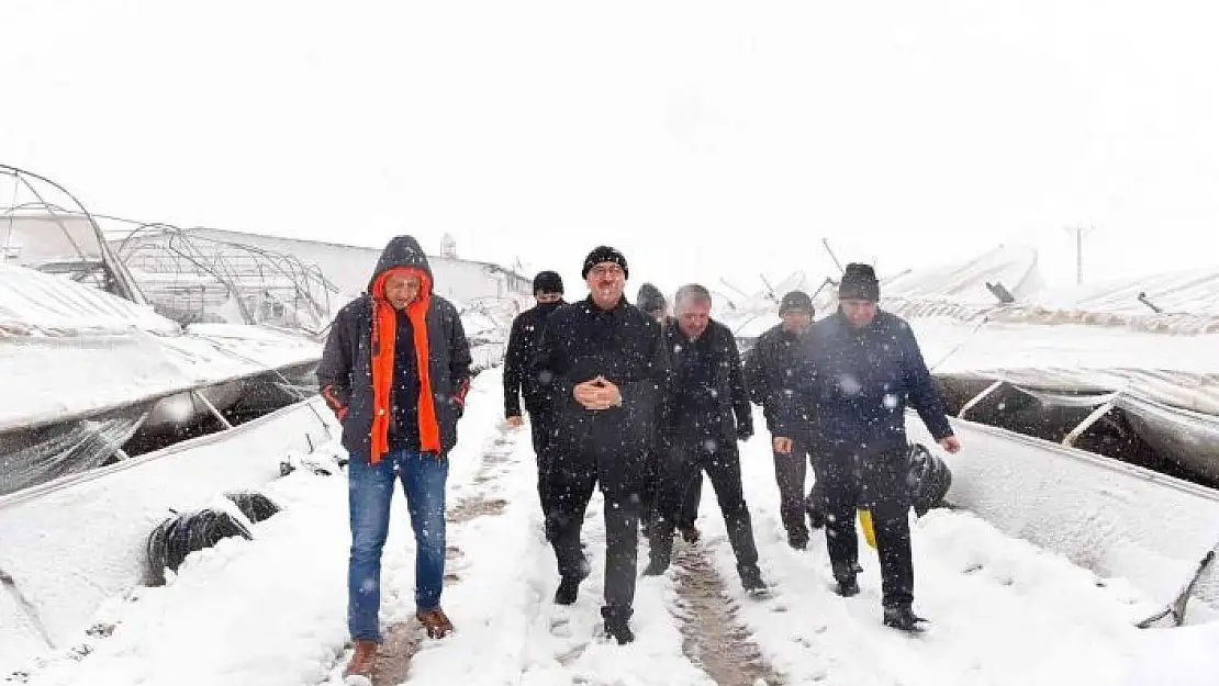 'Başkan Güngör: ''Seraları tekrar ayağa kaldıracağız'''