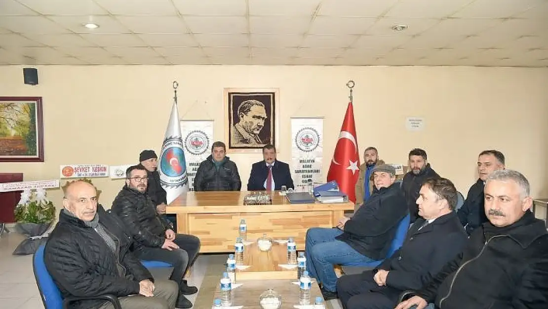 'Başkan Gürkan´dan ağaç sanatkarları odasına ziyaret'