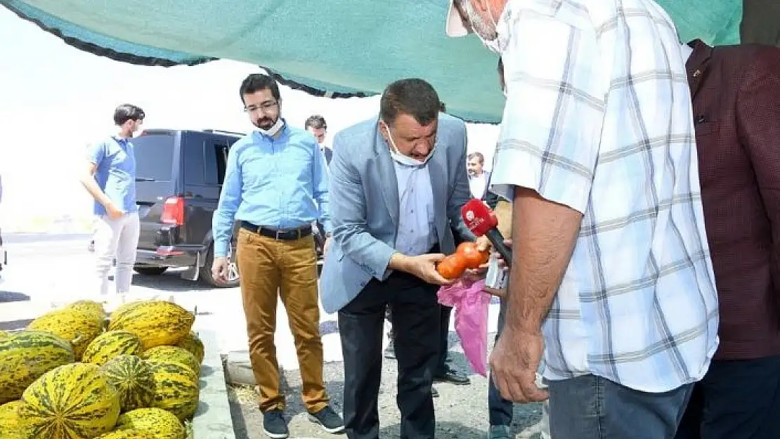 'Başkan Gürkan´dan organik tarıma destek'