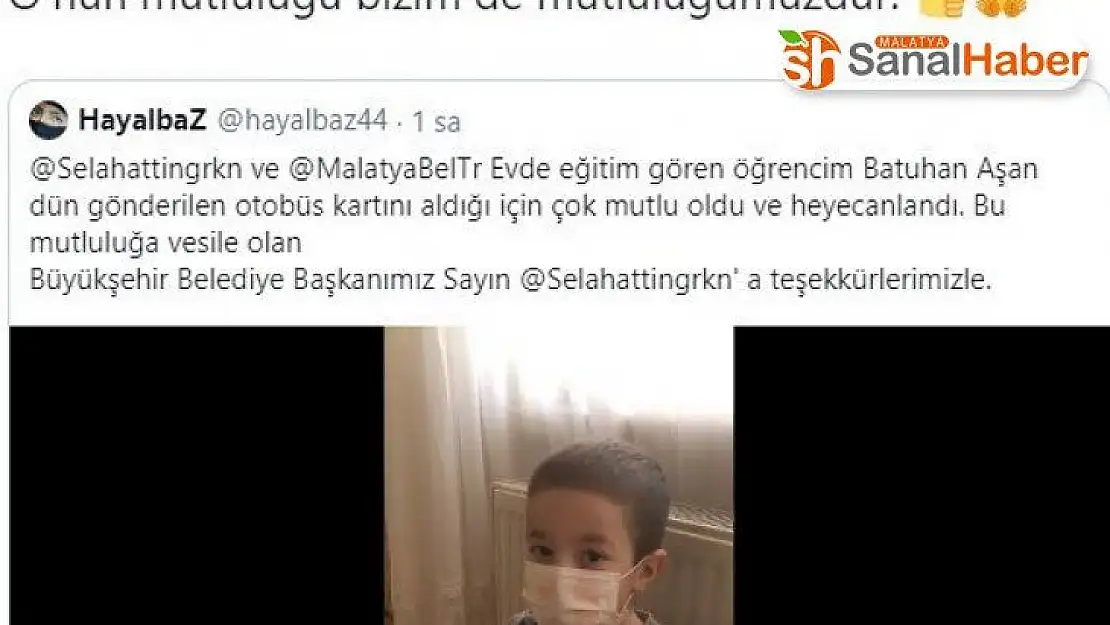 Başkan Gürkan'dan örnek davranış