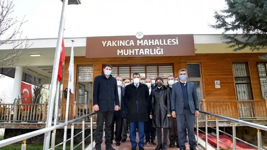 'Başkan Gürkan´dan Yakınca Mahallesine ziyaret'