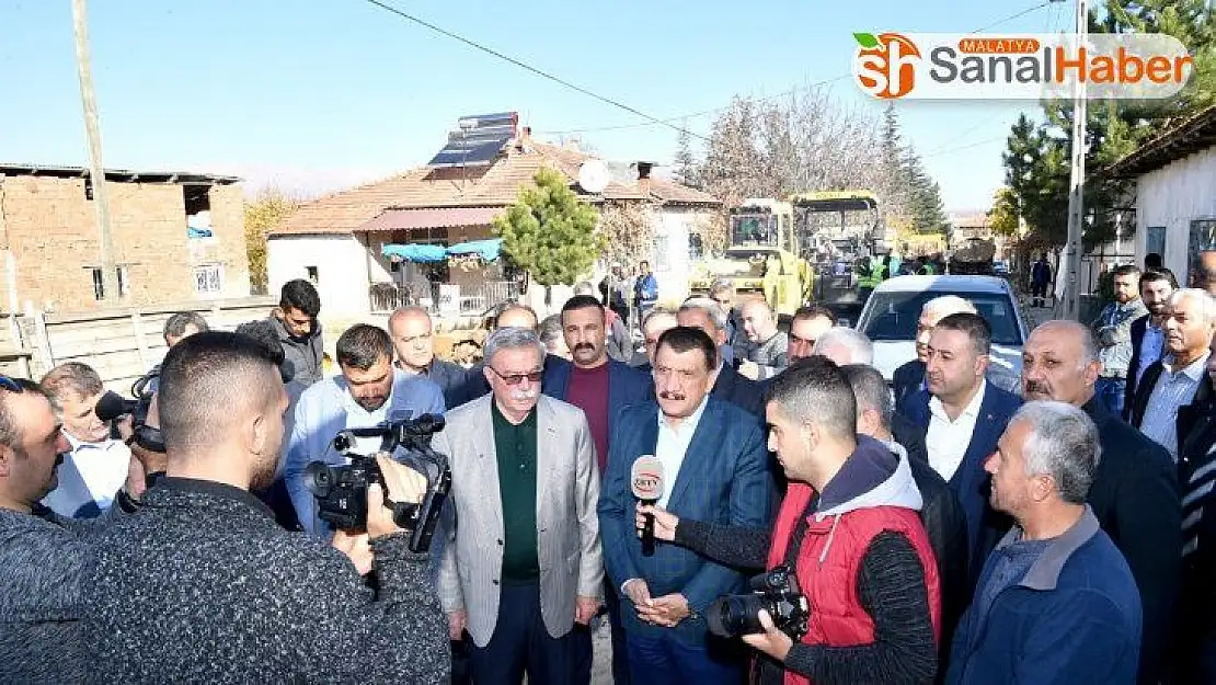 Başkan Gürkan, Doğanşehir'de incelemelerde bulundu