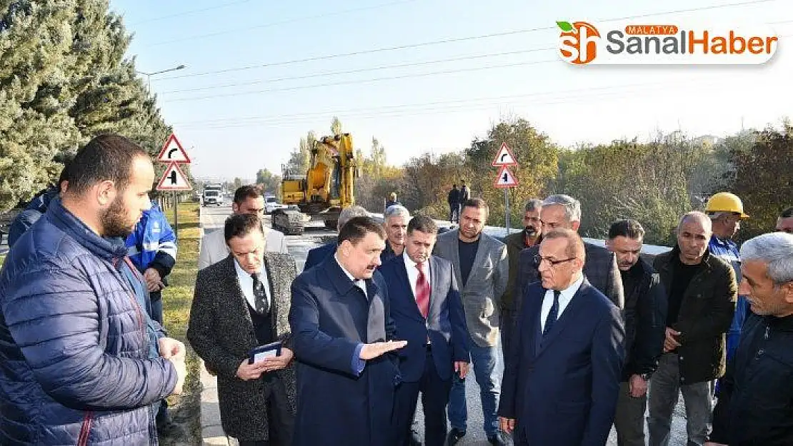 Başkan Gürkan, içme suyu isale hattında inceleme yaptı
