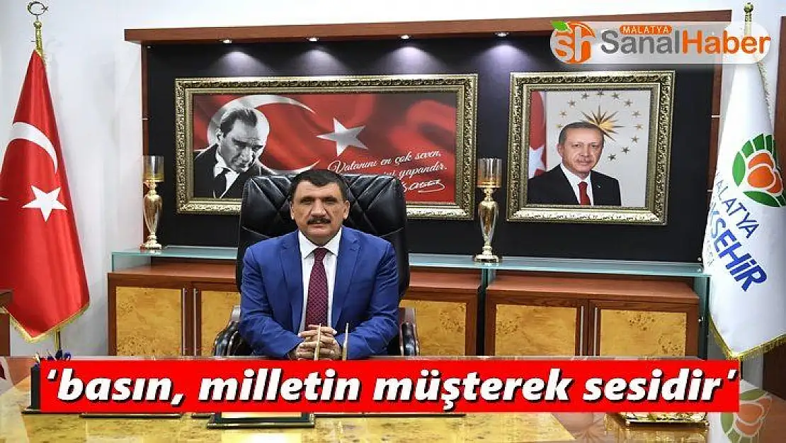 `basın, milletin müşterek sesidir´