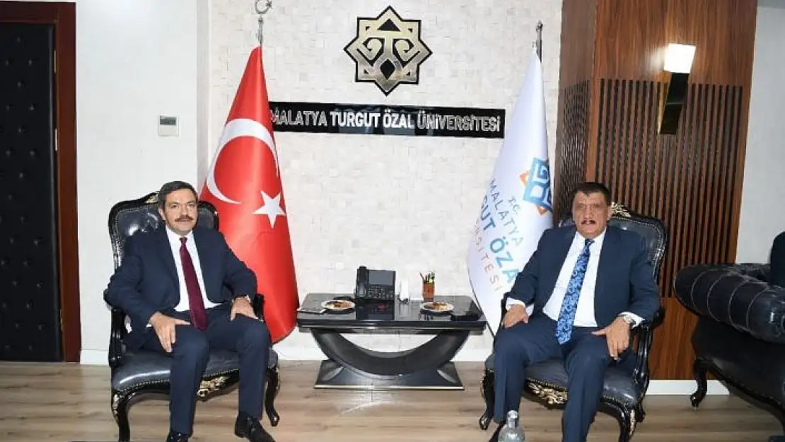 'Başkan Gürkan, Rektör Bentli´ye hayırlı olsun ziyaretinde'