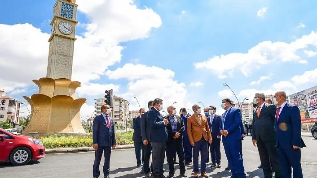 'Başkan Gürkan yol çalışmalarını inceledi'