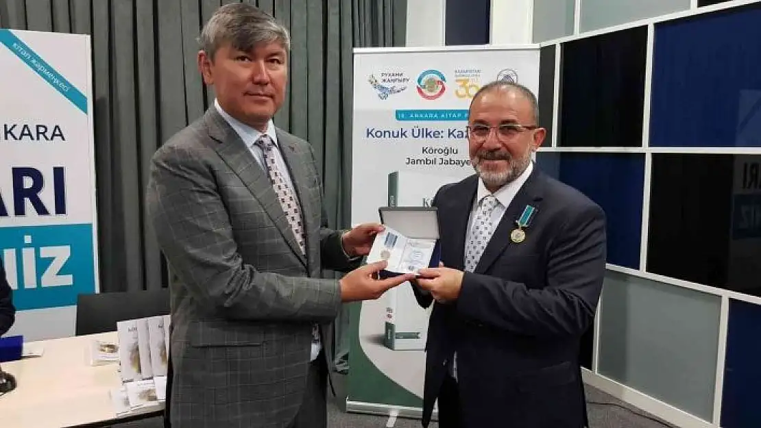 'Başkan Güven´e Kazakistan´dan onur madalyası'