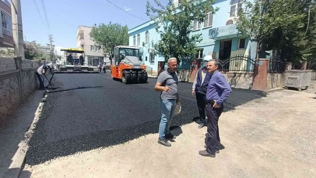 'Başkan Kılınç, asfalt çalışmalarını inceledi'