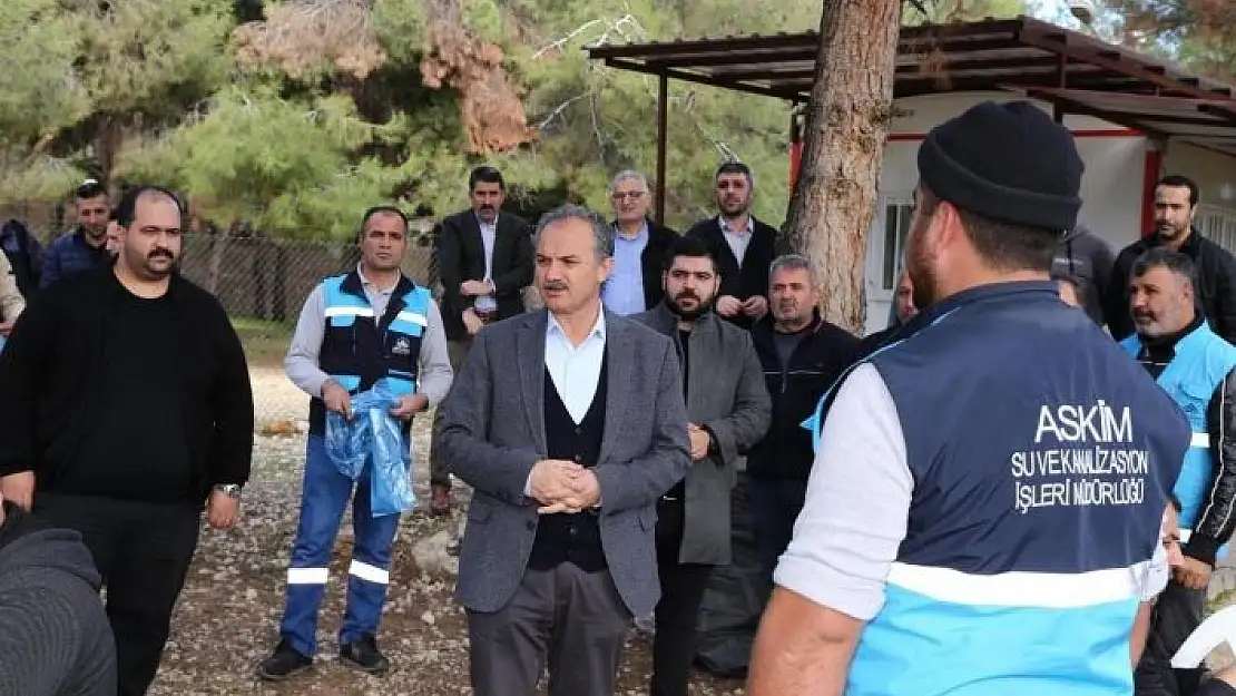 'Başkan Kılınç, ASKİM çalışanlarıyla bir araya geldi'