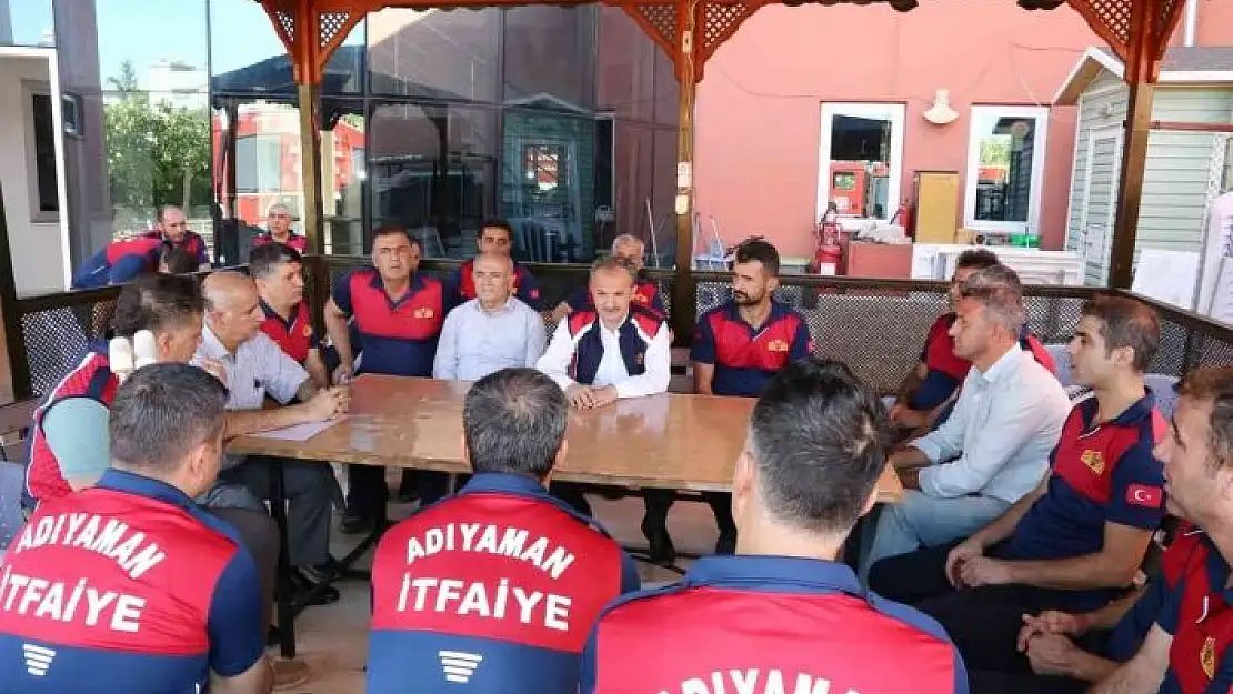 'Başkan Kılınç, İtfaiyeciler Haftasını kutladı'