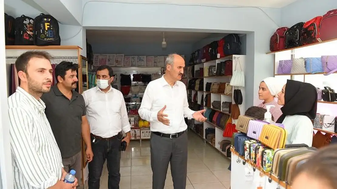 'Başkan Okay´dan Ballıca mahallesine esnaf ziyareti'