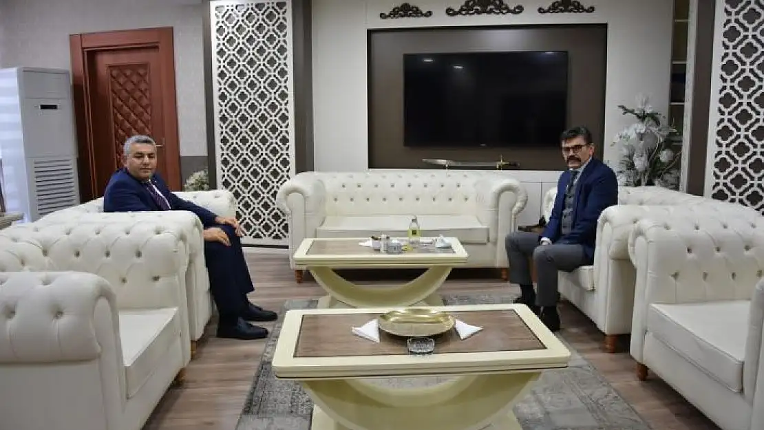 'Başkan Sadıkoğlu´ndan emniyet müdürüne ziyaret'