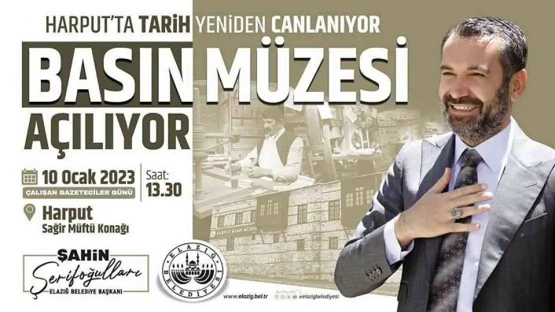 'Başkan Şerifoğulları, ''Basın Müzesi, şehir kültürü ve turizmine önemli kazanımlar sağlayacaktır'''