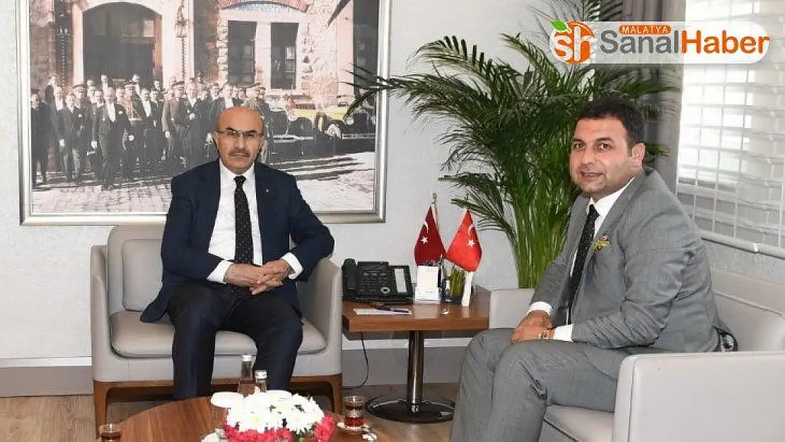Başkan Yıldırım'dan Vali Demirtaş'a ziyaret