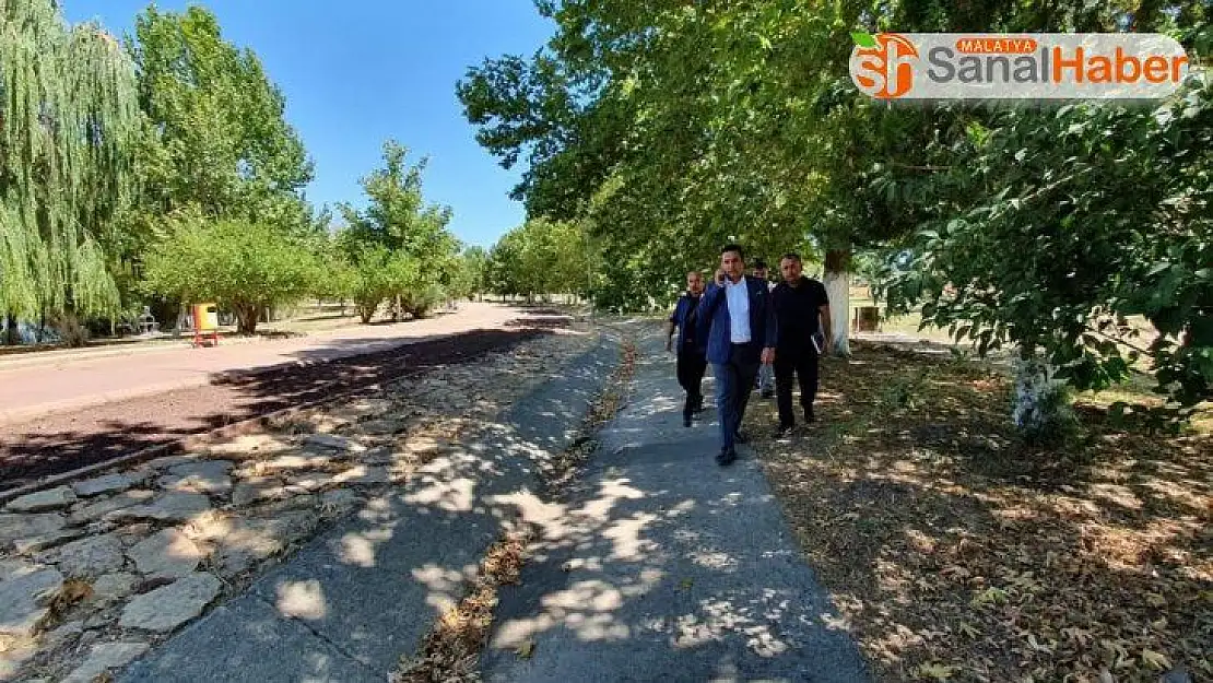 Başkan Yıldırım tabiat parkında çalışmaları inceledi
