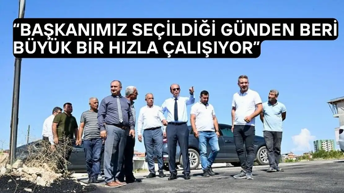 Başkanımız Seçildiği Günden Beri Büyük Bir Hızla Çalışıyor