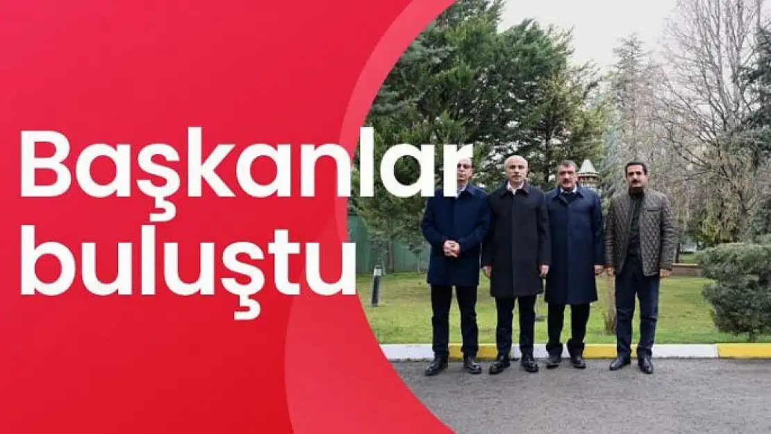 Başkanlar buluştu