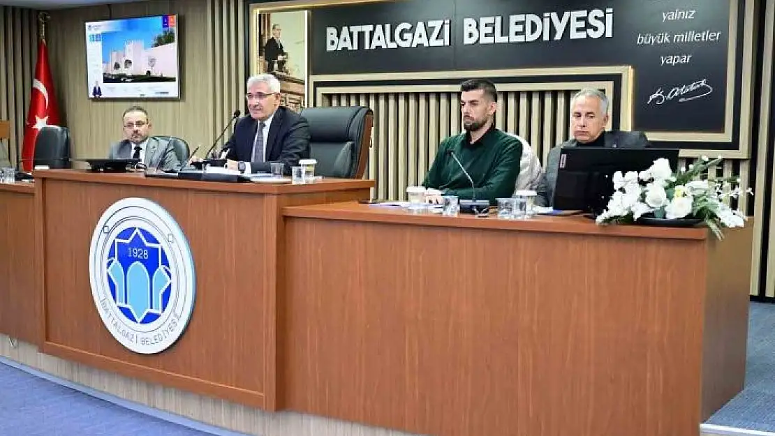 'Battalgazi Belediye Meclisi, yılın ilk olağan meclis toplantısını tamamladı'