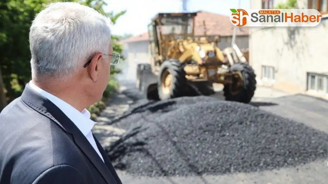 Beydağı Mahallesi´inde Asfalt Çalışması