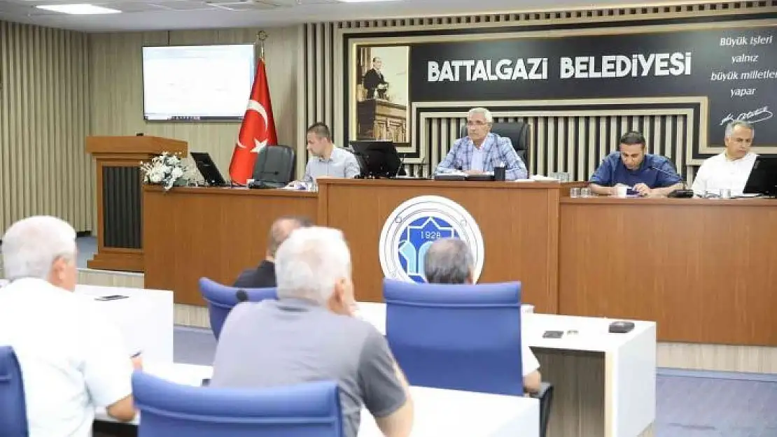 'Battalgazi Belediyesi eylül ayı meclis toplantısı tamamlandı'