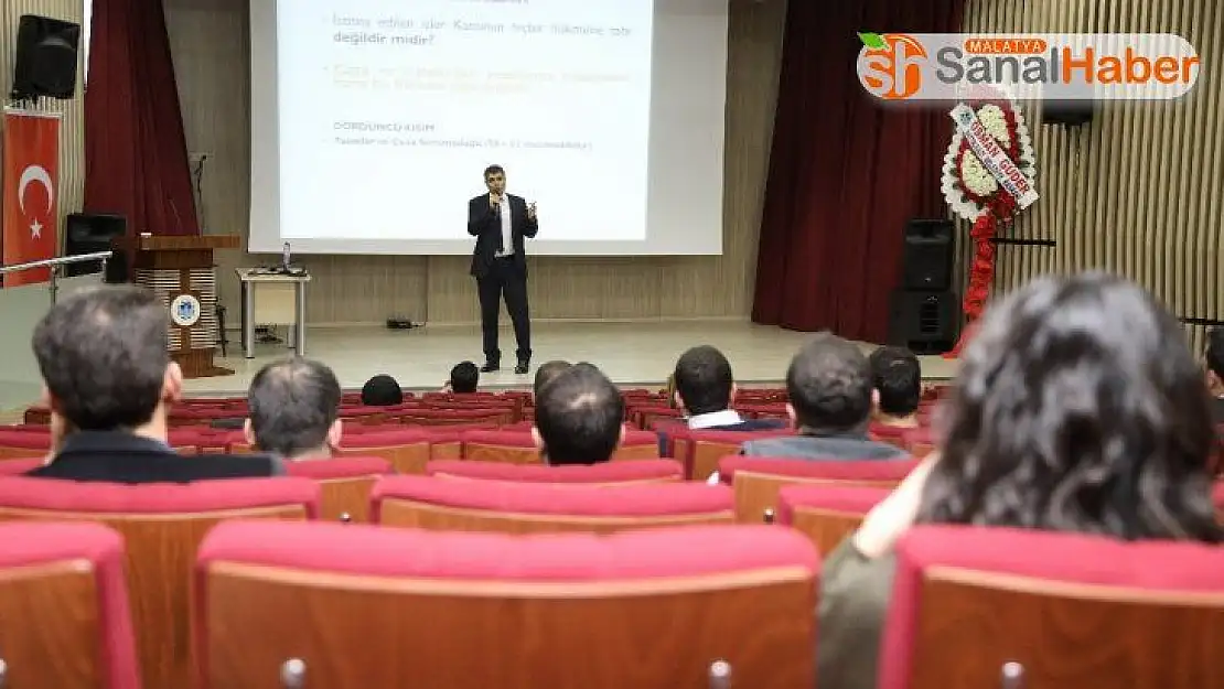 Battalgazi Belediyesi'nde hizmet içi eğitim semineri
