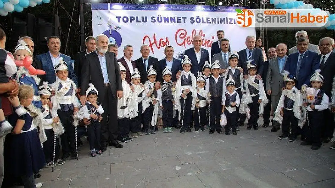 Battalgazi Belediyesi'nden toplu sünnet şöleni