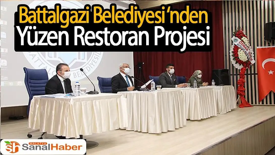 Battalgazi Belediyesi`nden Yüzen Restoran Projesi