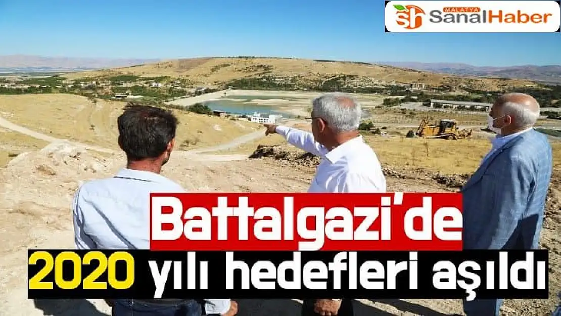 Battalgazi´de 2020 yılı hedefleri aşıldı