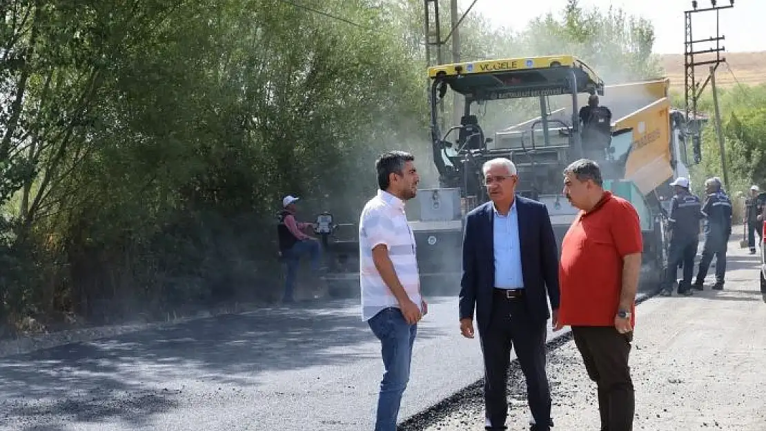'Battalgazi´de 2022 sıcak asfalt serim yılı oldu'