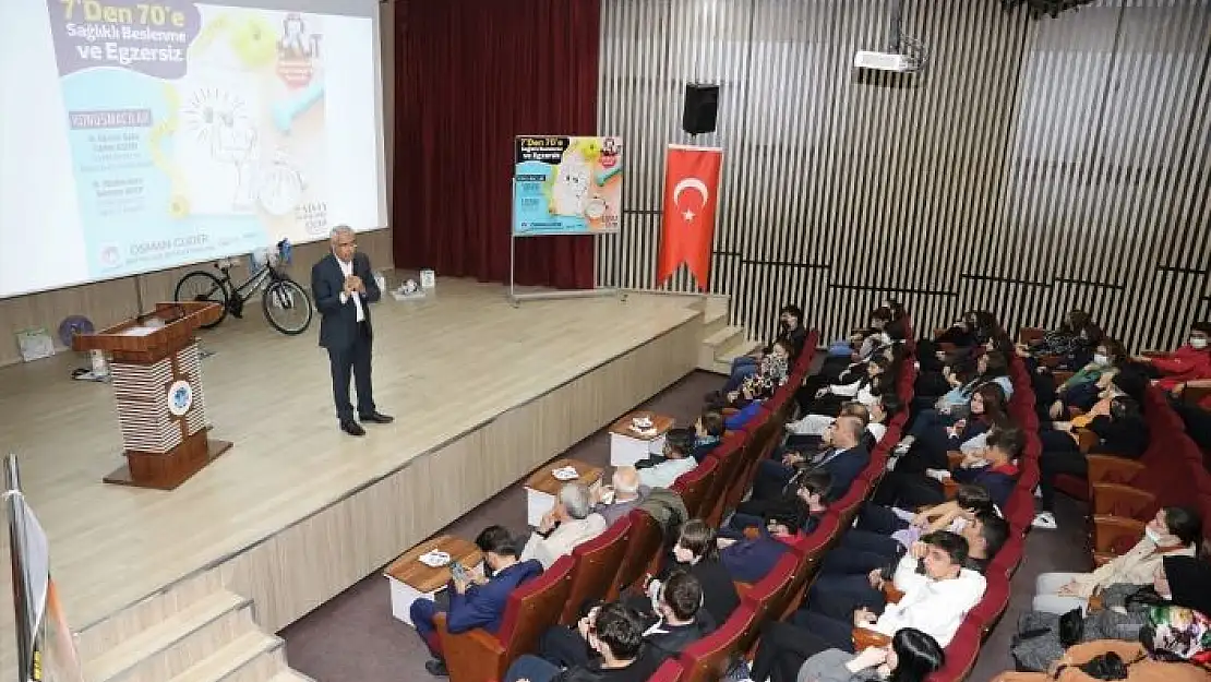 'Battalgazi´de 7´den 70´e ilgi gören konferans'