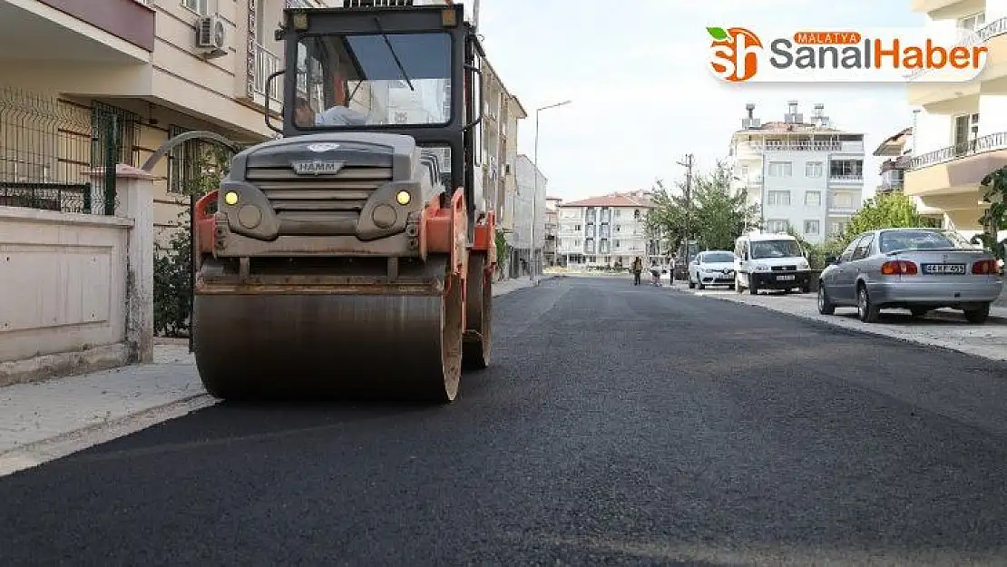 Battalgazi'de asfalt çalışmaları sürüyor