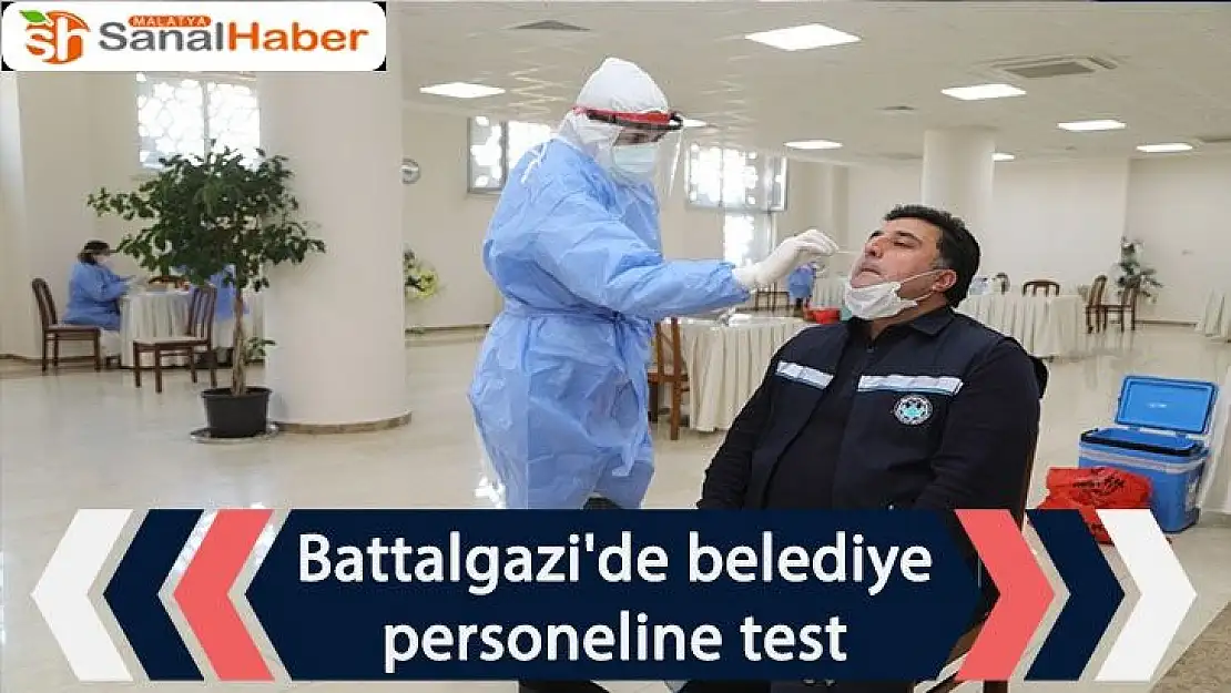 Battalgazi'de belediye personeline test
