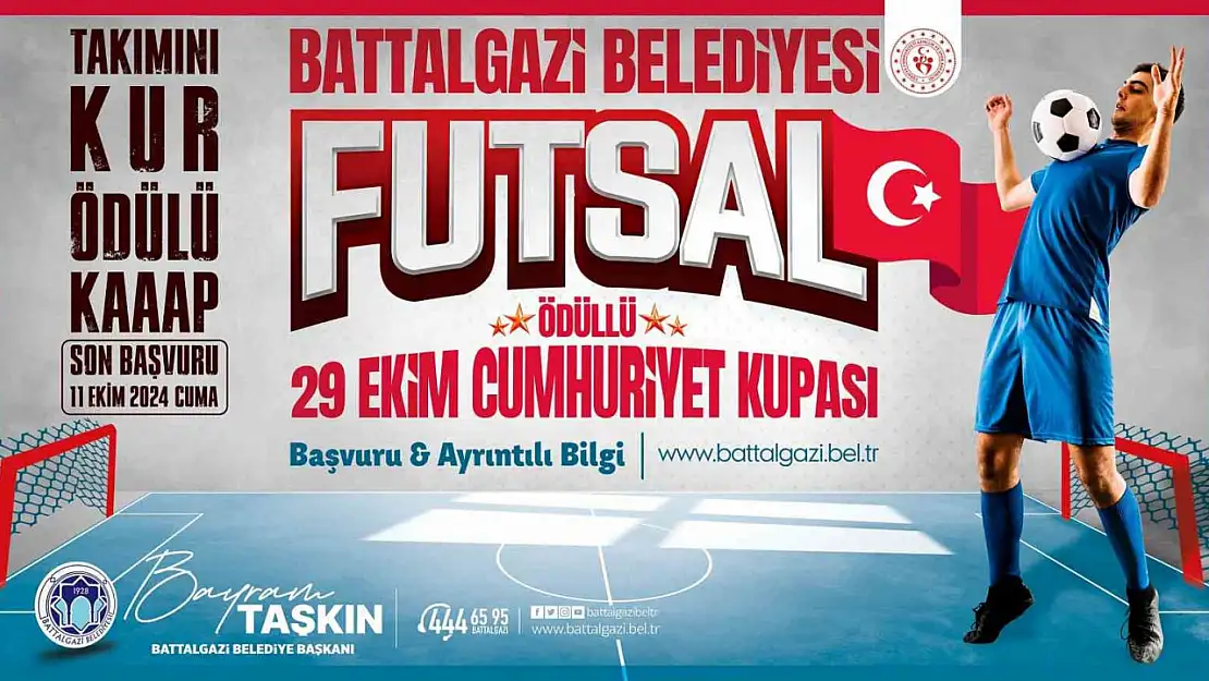 Battalgazi'de futsal turnuvası