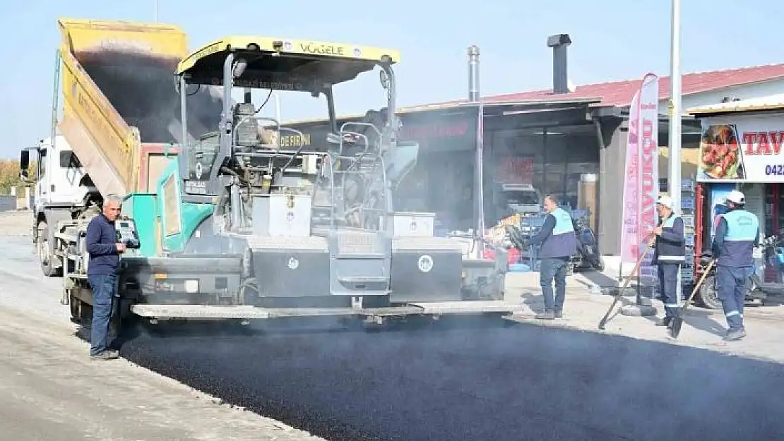 'Battalgazi´de konteyner çarşılar asfaltlanıyor'