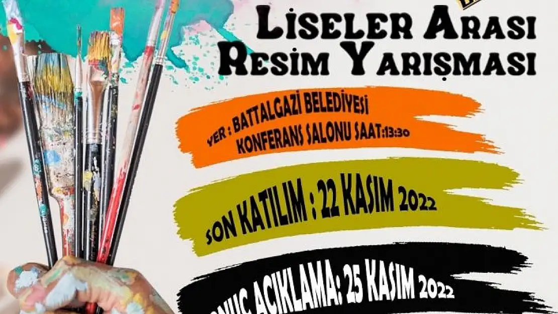 'Battalgazi´de ödüllü resim yarışması'