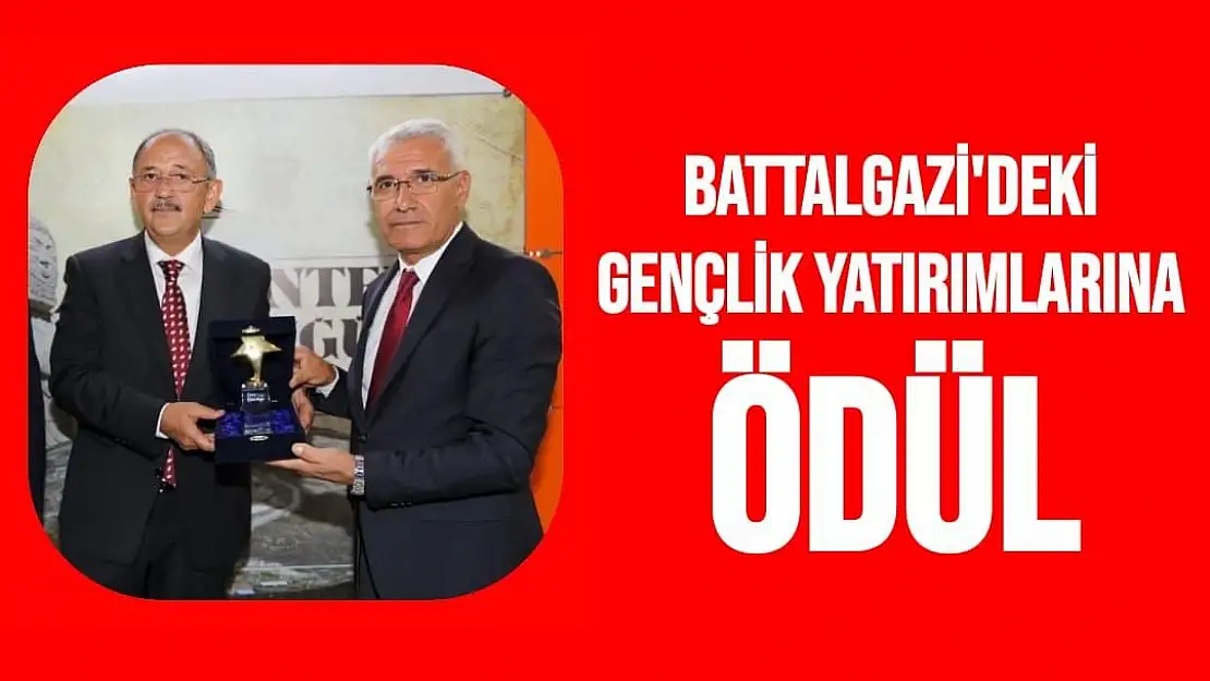 Battalgazi´deki gençlik yatırımlarına ödül