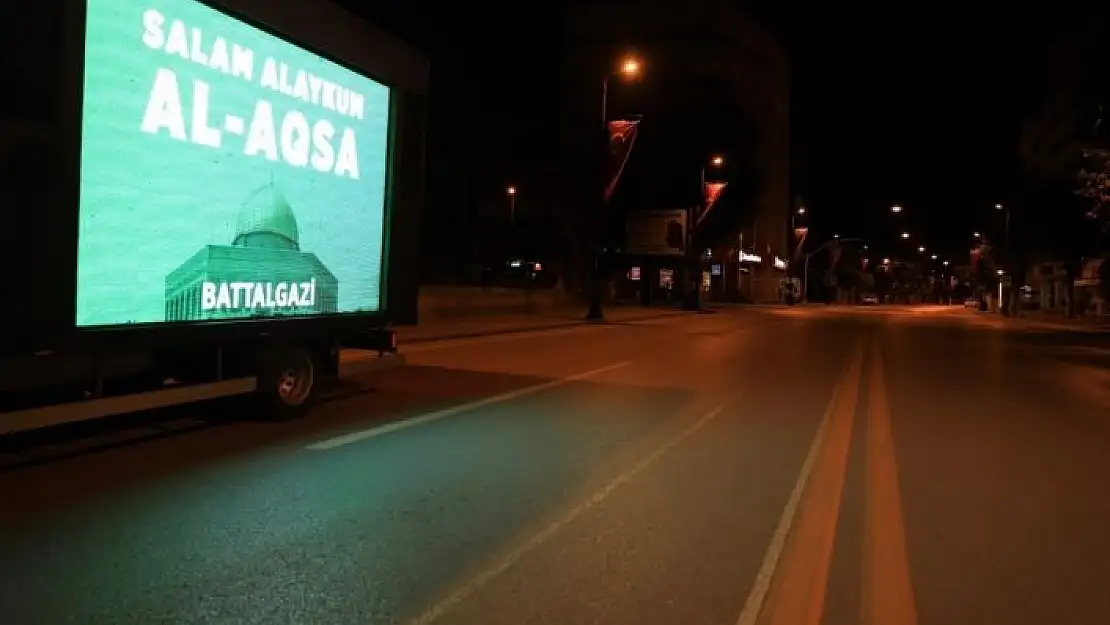 'Battalgazi´den Filistin´e selamlı destek'