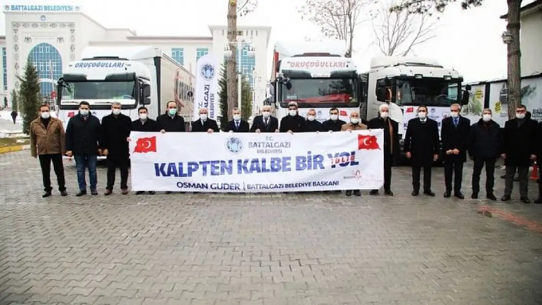 'Battalgazi´den İdlib´e dost eli uzatıldı'