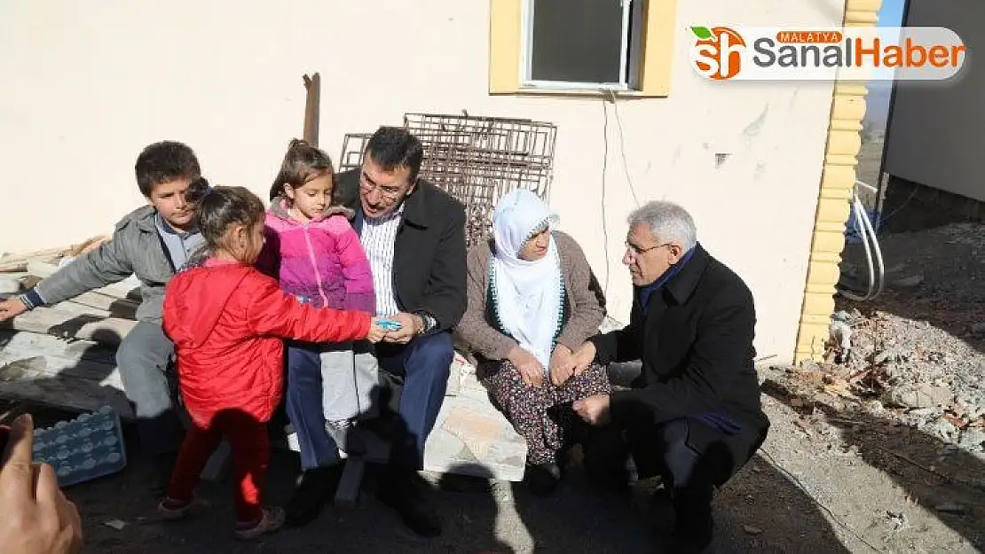 Battalgazi ilçesinde de depremin yaraları sarılıyor