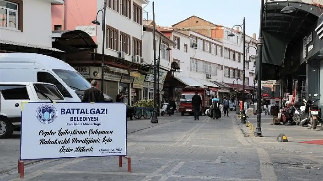 'Battalgazi sokaklarında yenileme çalışmaları sürüyor'