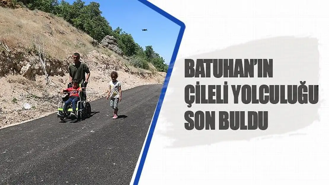 Batuhan´ın baba sırtındaki çileli okul yolculuğu son buldu